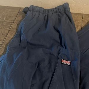 Navy blue scrub bottom 2x
